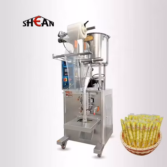 Automatische vertikale Beutel-Stick-Beutel-Fruchtsaft-Eis-Lolly-Gelee-Eis am Stiel-Flüssigwasser-Verpackungsmaschine